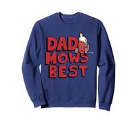 King of The Hill Father's Day Dad Mows Best Hank on Mower Sweatshirt