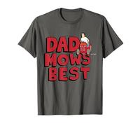 King of The Hill Father's Day Dad Mows Best Hank on Mower T-Shirt