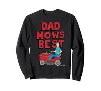 King of The Hill Father's Day Dad Mows Best Hank Rides Mower Sweatshirt