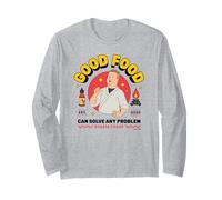 King of The Hill Good Food Can Solve Any Problem Poster Manche Longue