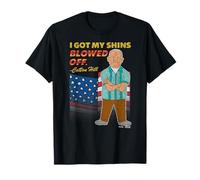 King of the Hill Got My Shins Blown Off Cotton Hill Cartoon T-Shirt