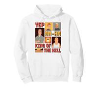 King of The Hill Hank Dale Bill and Boomhauer Panels Poster Sweat à Capuche