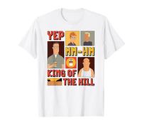 King of The Hill Hank Dale Bill and Boomhauer Panels Poster T-Shirt