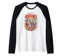 King of The Hill Pro-Pain Video Game Retro 90s Cartoon Manche Raglan