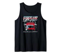 King of the Hill Strickland Propane Chrome Lettering Cartoon Débardeur