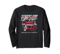 King of the Hill Strickland Propane Chrome Lettering Cartoon Manche Longue