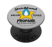 King of The Hill Strickland Propane Logo Funny Cartoon PopSockets PopGrip Adhésif