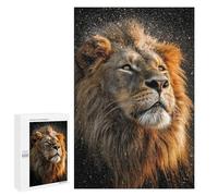 King of The Jungle Lion -1 Puzzle 1000 Pièces Educa Jouet en Bois Cadeau Unique Décoration Intérieure Jeu Éducatif Challenge Toy Adultes Et Enfants À Partir De 14 Ans 1000 PCS
