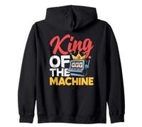 King of The Machine Slot Casino Gambling Jackpot Vegas Sweat à Capuche
