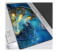 King of the Monsters 800x300mm speed Gaming Tapis de Souris, XL Anime Mouse Pad-Surface spéciale améliore la Vitesse et la précision, 3mm Base en Caoutchouc Antidérapant Surface-pour Ordinateur et PC, D