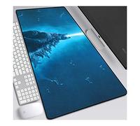 King of The Monsters 900x400mm Tapis de Souris XXL Multifonction Gaming Mousepad XXL Grand sous Main, Anime Souris 3mm Bureau Anti-Glissant Surface Texturée pour Ordinateur, A