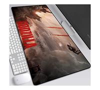King of The Monsters 900x400mm Tapis de Souris XXL Multifonction Gaming Mousepad XXL Grand sous Main, Anime Souris 3mm Bureau Anti-Glissant Surface Texturée pour Ordinateur, C