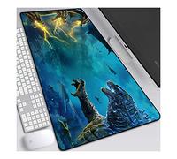King of The Monsters Tapis De Souris 800X300Mm Gaming Mousepad, Clavier Étendu, Tapis De Souris Professionnel De Jeu Mousepad avec Base De 3 Mm D'Épaisseur, pour Ordinateurs Portables, Pc, B