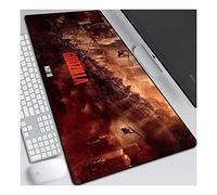 King of The Monsters Tapis de Souris XL 800x300mm Hydrorésistant Anime Mouse Pad Grand Tapis de Souris Gamer avec Base en Caoutchouc Anti-Glissant Surface Texturée pour Ordinateur et PC, D