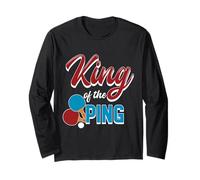 King of the Ping Tennis de table Match Jouer au Ping Pong Manche Longue