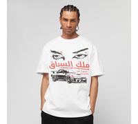 T-shirt Mister Tee King Of The Race Blanc XS