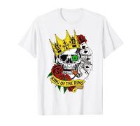 King of the Ring | Funny Texas Hold 'em Poker Blanc T-Shirt