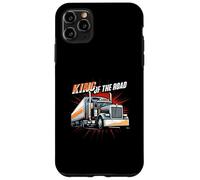 King of The Road Semi Trucker Driver Big Rig Design Coque pour iPhone 11 Pro Max