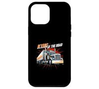 King of The Road Semi Trucker Driver Big Rig Design Coque pour iPhone 12 Pro Max