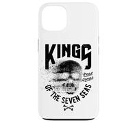 King of The Seven Seas Wild Abstract Skull Real Gangs Coque pour iPhone 13