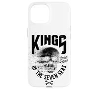 King of The Seven Seas Wild Abstract Skull Real Gangs Coque pour iPhone 15