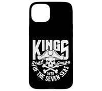 King of The Seven Seas Wild Abstract Skull Real Gangs Coque pour iPhone 15 Plus
