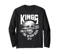 King of The Seven Seas Wild Abstract Skull Real Gangs Manche Longue
