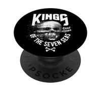 King of The Seven Seas Wild Abstract Skull Real Gangs PopSockets PopGrip Adhésif
