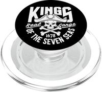 King of The Seven Seas Wild Abstract Skull Real Gangs PopSockets PopGrip pour MagSafe