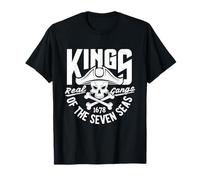 King of The Seven Seas Wild Abstract Skull Real Gangs T-Shirt