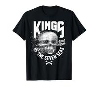 King of The Seven Seas Wild Abstract Skull Real Gangs T-Shirt