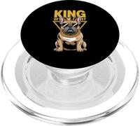 King of The Street Bouledogue français Attitude PopSockets PopGrip pour MagSafe