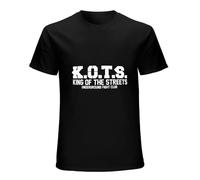 King of The Streets K.O.T.S. - Underground Fight Club T-Shirt Funny t Shirt Sweat Shirt Men t Shirts Black S