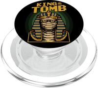 King of The Tomb Funny Pixel Art Mummy Pharaon Halloween PopSockets PopGrip pour MagSafe