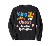 King Or Queen Auntie Loves You Ensemble de révélation de Sexe Sweatshirt