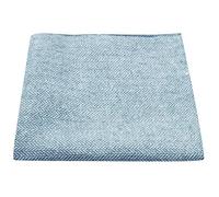 King & Priory Carré de Poche de Couleur Bleu fabriqué dans Un Tissu de Laine Premium, Mouchoir