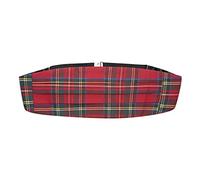 King & Priory Cummerbund traditionnel tartan rouge, Écosse, Rouge, taille unique