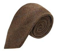 King & Priory Heritage Cravate Brune Cèdr à Carreaux