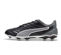 PUMA Mixte King Pro FG/AG Soccer Shoe, Black White-Cool Dark Gray, 40.5 EU
