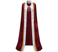 King Queen Cape Costume for Adults, Noble Royal Robe pour l'anniversaire de Noël d'halloween, Les événements de Jeu l'école, Les Hommes fête des Femmes