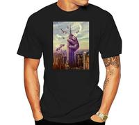 King Sloth Mens T-Shirt Faultier Kong York Empire State Building Swag Faul Custom Made Tee Shirt Black L