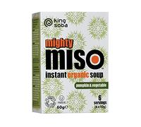 King Soba Mighty Miso Soupe instantanée à la citrouille 60 g