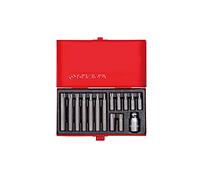 KING TONY 1015PQ Coffret d'Embouts Tournevis Torx®, Set de 15, 10 mm