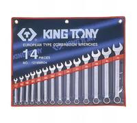 king tony 1214MR04 Trousse de Clés Mixtes Métriques, Set de 14