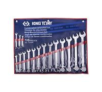 King Tony 1216SR Trousse de Clés Mixtes en Pouces, Lot de 16, Keine Angaben