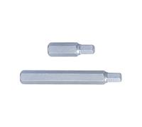 KING TONY 163606H Embout à tête hexagonale en alliage d'acier 10 mm H6 mm Longueur 36 mm Lot de 12