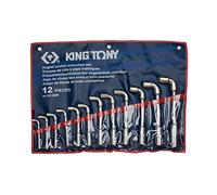 King Tony 1812MR Trousse de Clés à Pipe Métriques, Lot de 12