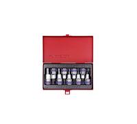 King Tony 4110PR Coffret de Douilles 6 Pans, Set de 9, 1/2"
