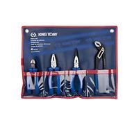 KING TONY 42104GP01 Trousse de Pinces, Set de 4
