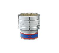KING TONY 433019M Douille Métrique 1/2" Standard, 19 mm